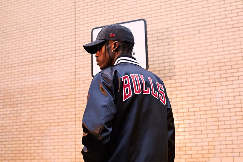 New Era NBA Shoot Your Style Apparel Capsule basketball bomber jacket sports Celtics Nets Bulls Warriors Lakers Cavaliers