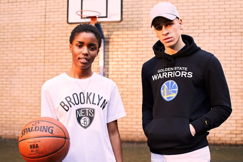 New Era NBA Shoot Your Style Apparel Capsule basketball bomber jacket sports Celtics Nets Bulls Warriors Lakers Cavaliers