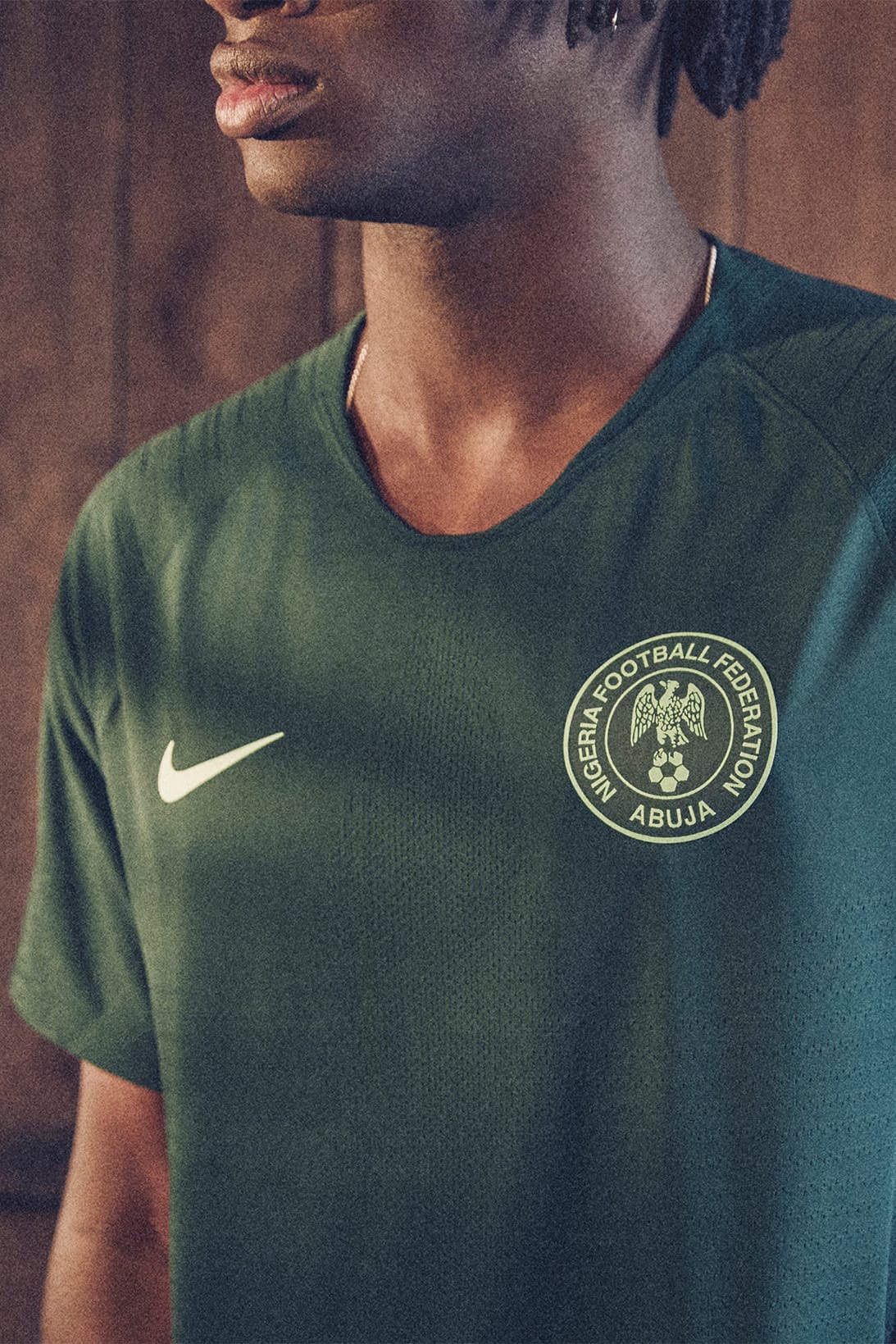 nigeria dark green jersey