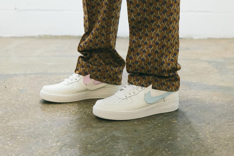 Ideal Desalentar Excepcional Nike Air Force 1 "Sail" "Swoosh Pack" On-Foot | Hypebeast