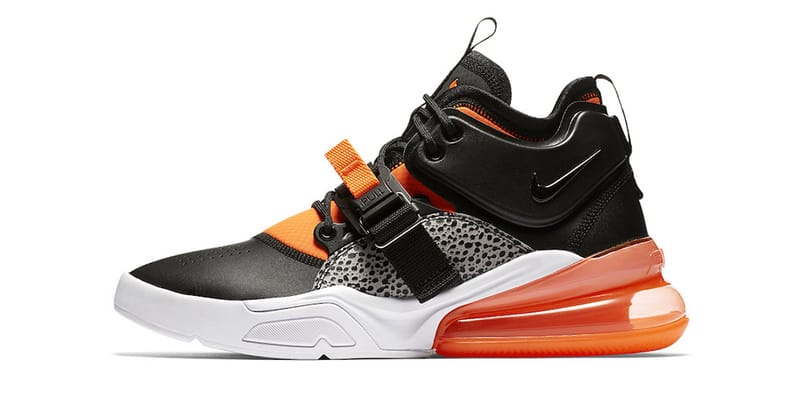 black suede air force 270 high top