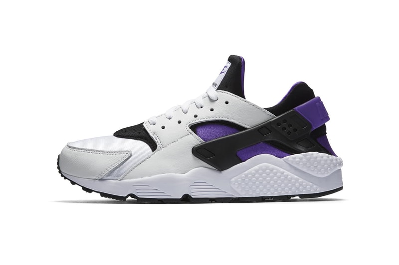 Nike Air Huarache 91 Purple Punch 2018 March release date info sneakers shoes footwear
