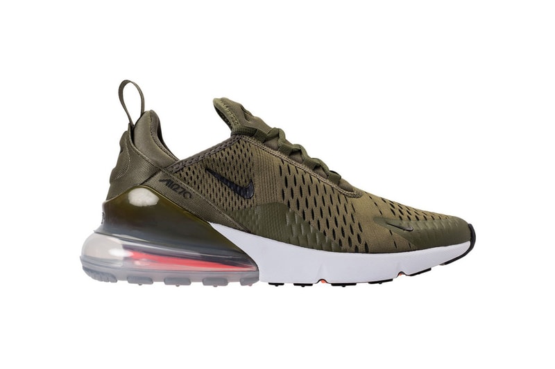 Nike Air Max 270 Colorways March 2018 release date info spring summer medium olive light bone black