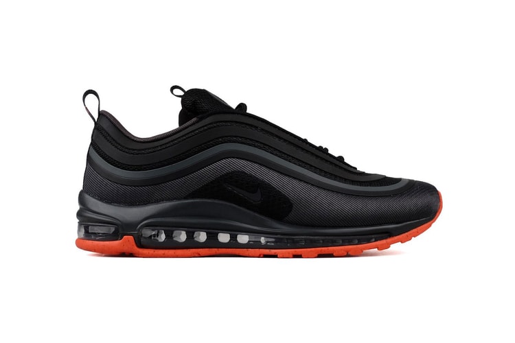 Nike Air Max 97 Ultra Gets a Polished Black, Anthracite & Orange Colorway