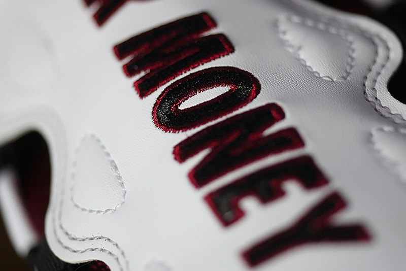 Nike Air More Money Burgundy Release White Black release date