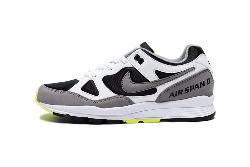 Nike Air Span II White Dust Volt Black 2018 february release date info sneakers shoes footwear undefeated undftd