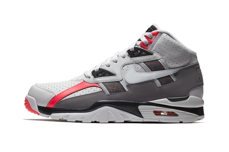Nike Air Trainer SC High Vast Grey Gunsmoke Infrared Bo Jackson Release Info