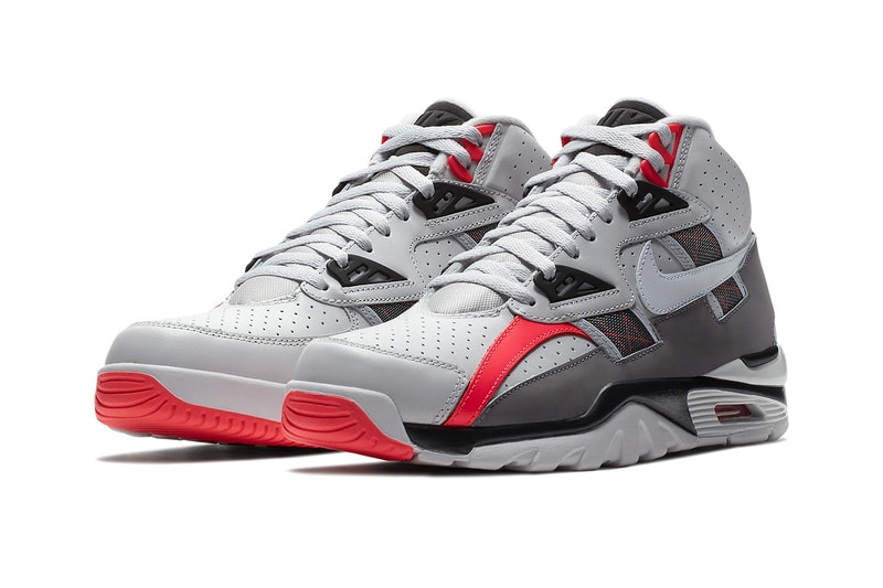 Nike Air Trainer SC High Vast Grey Gunsmoke Infrared Bo Jackson Release Info