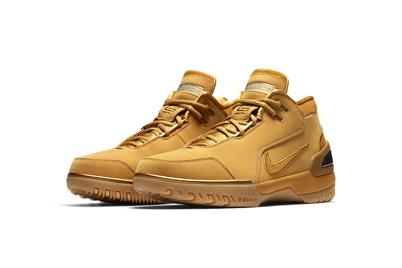 Nike Air Zoom Generation Wheat LeBron James footwear february 2018 17 release date info retro sneakers shoes footwear