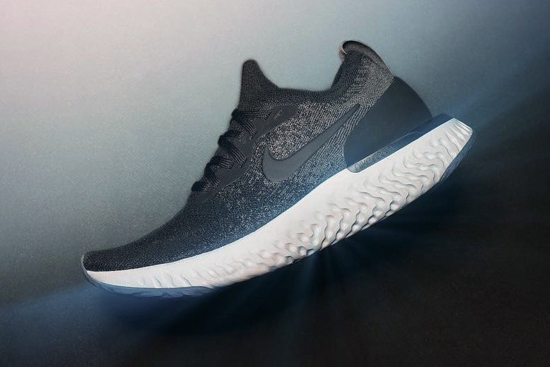 Nike Epic React Flyknit Purple Colorway Black Colorway