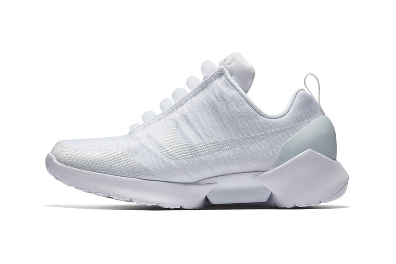 Nike HyperAdapt 1.0 "Black/White" "Triple White" Release info date purchase self-lacing