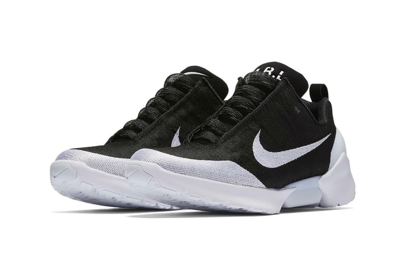 Nike HyperAdapt 1.0 "Black/White" "Triple White" Release info date purchase self-lacing