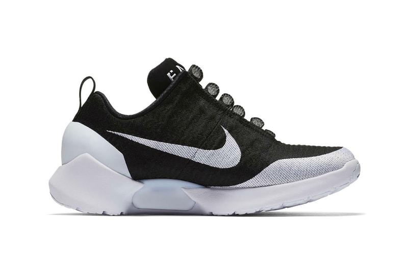 Nike HyperAdapt 1.0 "Black/White" "Triple White" Release info date purchase self-lacing