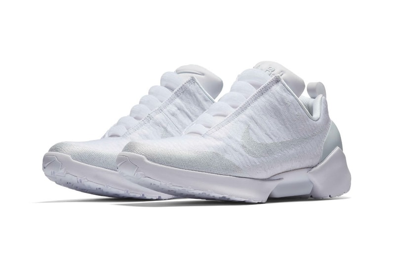 Nike HyperAdapt 1.0 "Black/White" "Triple White" Release info date purchase self-lacing