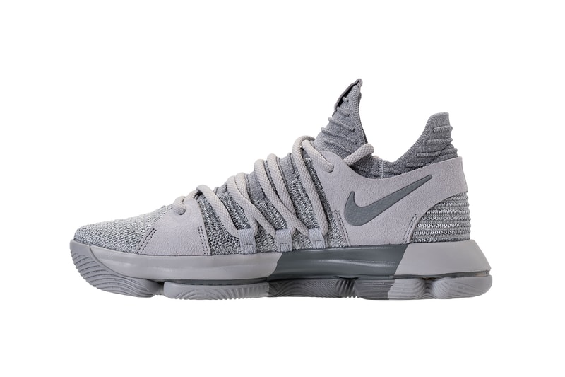 Nike KD 10 Wolf Cool Gray Release February 22 New Colorways