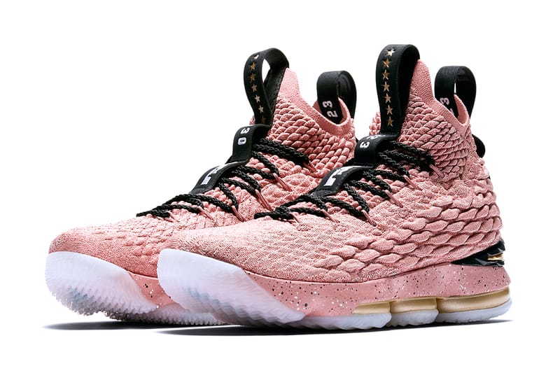 pink basketball shoes lebron