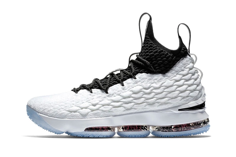 Nike LeBron 15 Graffiti Release LeBron James Basketball black white