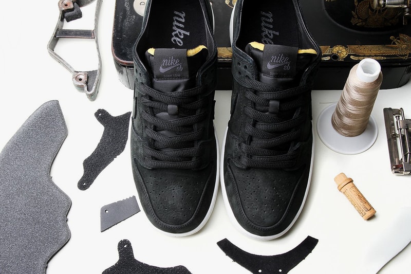 Nike SB Dunk Low Pro Blazer Janoski High Tape Black Deconstructed Pack 2018 January February release date info sneakers shoes footwear premier