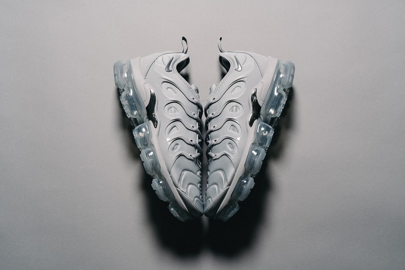 Nike Vapormax Plus Cool Gray New Colorway Livestock Canada Closer Look