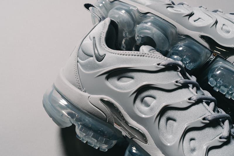 Nike Vapormax Plus Cool Gray New Colorway Livestock Canada Closer Look