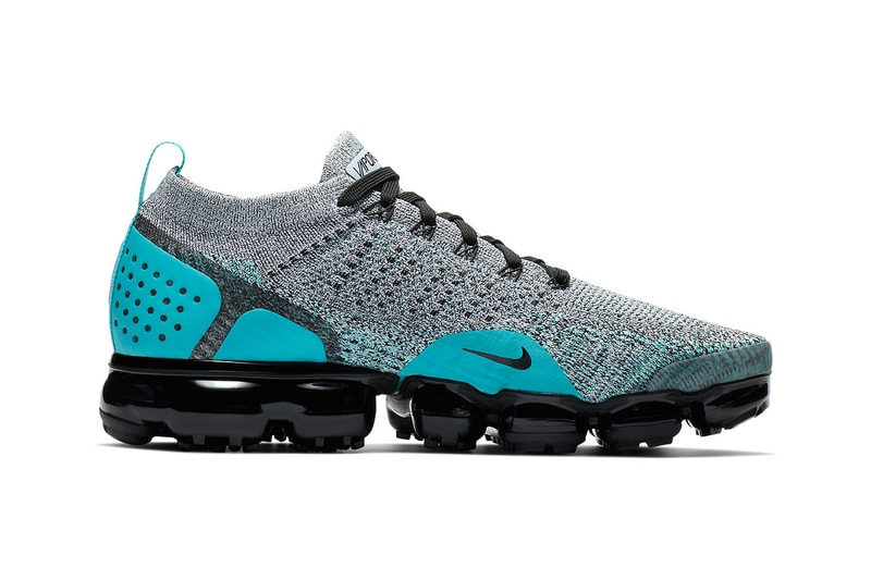 Nike Vapormax Flyknit 2.0 Three New Colors Air Max Day Pink Ice Blue Black Sneakers Shoes Running Training