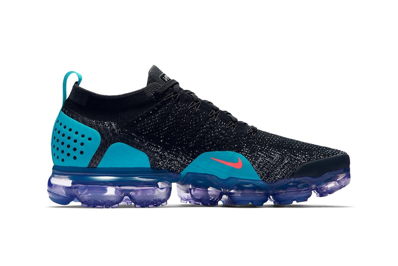 Nike Vapormax Flyknit 2.0 Three New Colors Air Max Day Pink Ice Blue Black Sneakers Shoes Running Training