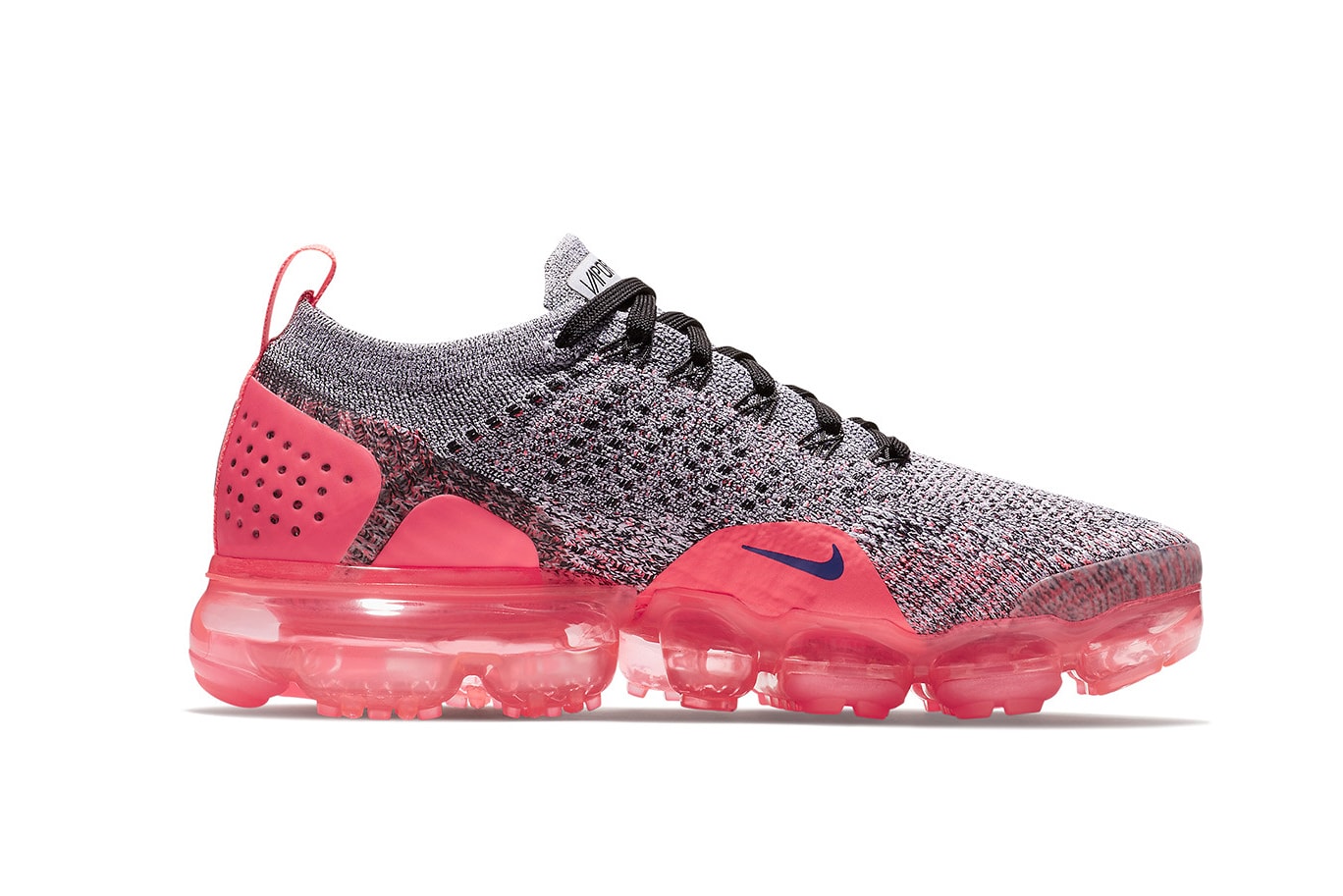 Nike Vapormax Flyknit 2.0 Three New Colors Air Max Day Pink Ice Blue Black Sneakers Shoes Running Training