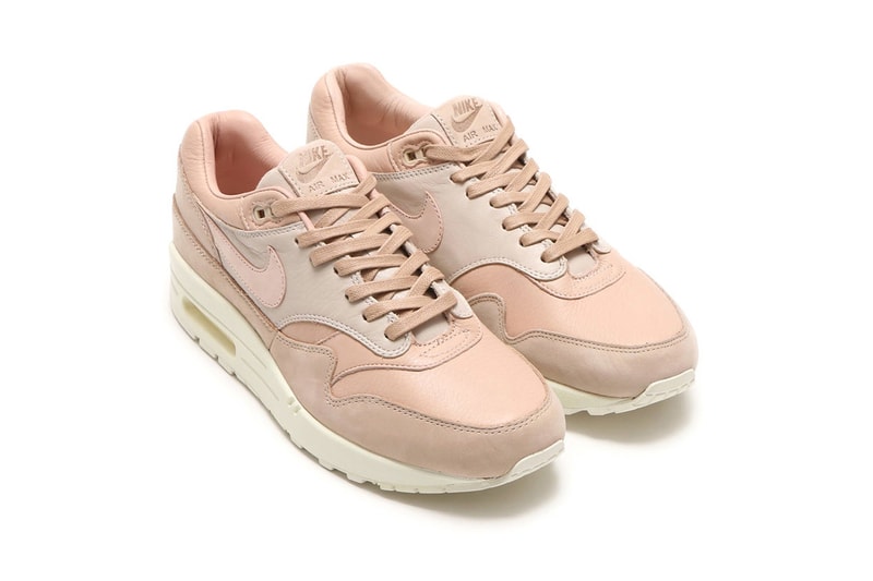 NikeLab Air Max 1 Pinnacle Sand Release Date natural tan leather