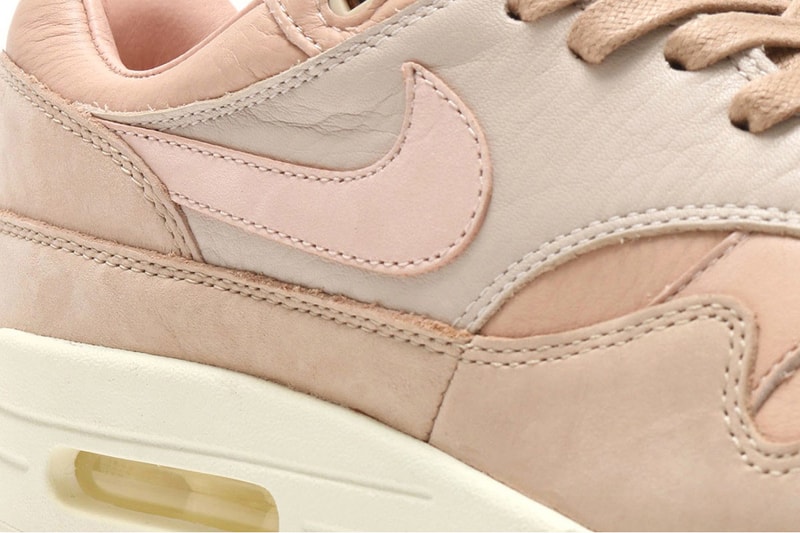 NikeLab Air Max 1 Pinnacle Sand Release Date natural tan leather