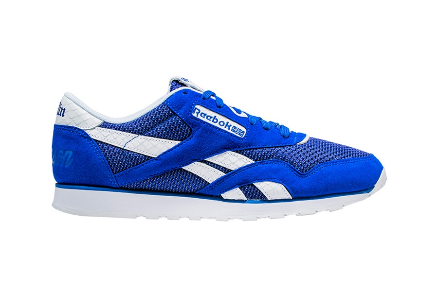 Nipsey Hussle Reebok Classic Nylon Release Date blue purchase now los angeles crips dodgers rolling 60s