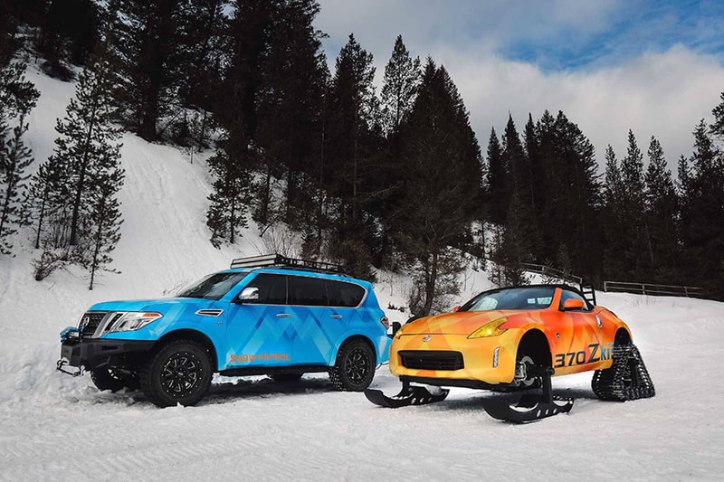 Nissan 370Zki Snowmobile snow car preview
