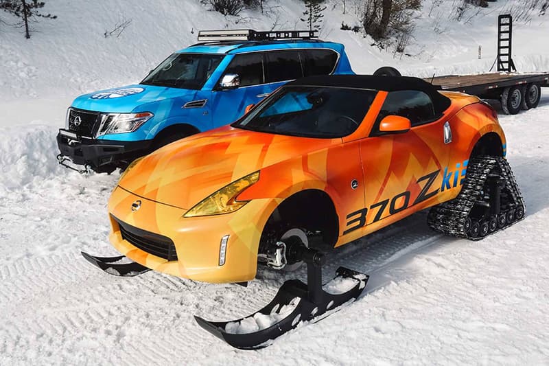 Nissan 370Zki Snowmobile snow car preview