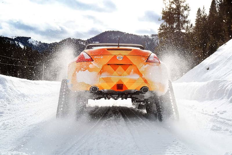 Nissan 370Zki Snowmobile snow car preview
