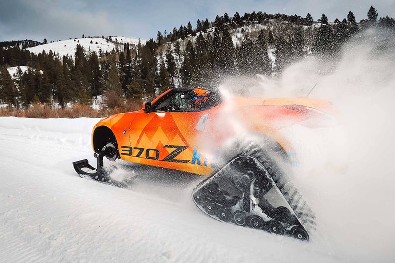 Nissan 370Zki Snowmobile snow car preview