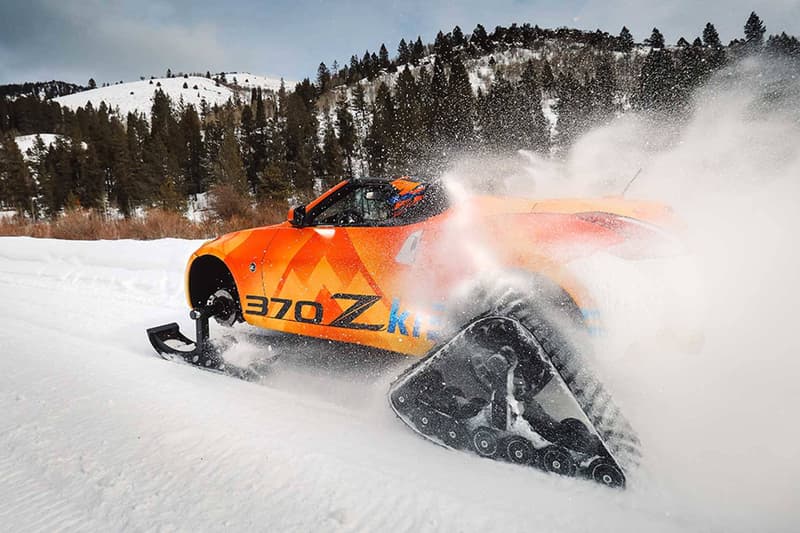 Nissan 370Zki Snowmobile snow car preview