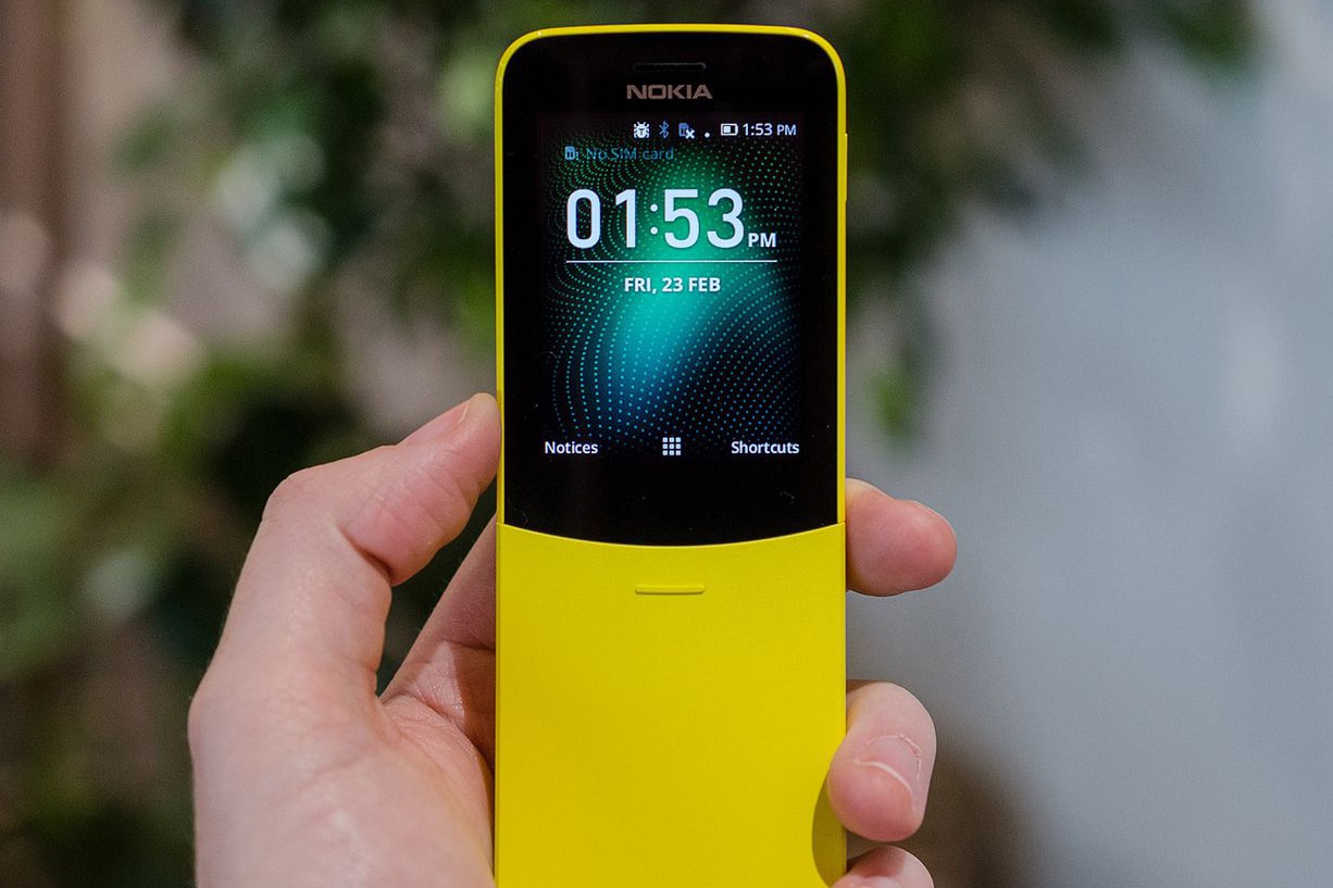 Nokia 8110 Banana Phone The Matrix Keanu Reeves Yellow Neo