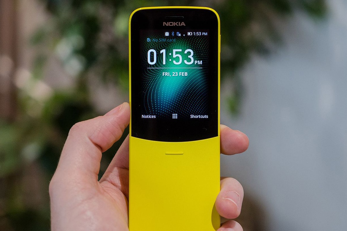 nokia 8110 banana phone the matrix keanu reeves hypebeast