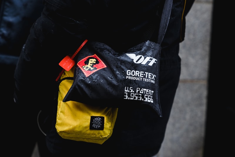 New York Fashion Week 2018 fall winter street style snap style supreme off white heliot emil louis vuitton yeezy