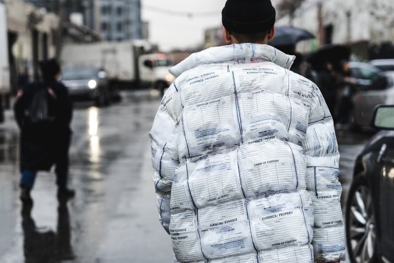 New York Fashion Week 2018 fall winter street style snap style supreme off white heliot emil louis vuitton yeezy Fendi Timberland