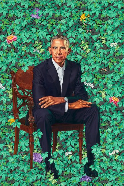 Kehinde Wiley Amy Sherald Barack Michelle Obama Portraits National Portrait Gallery smithsonian washington dc 2018