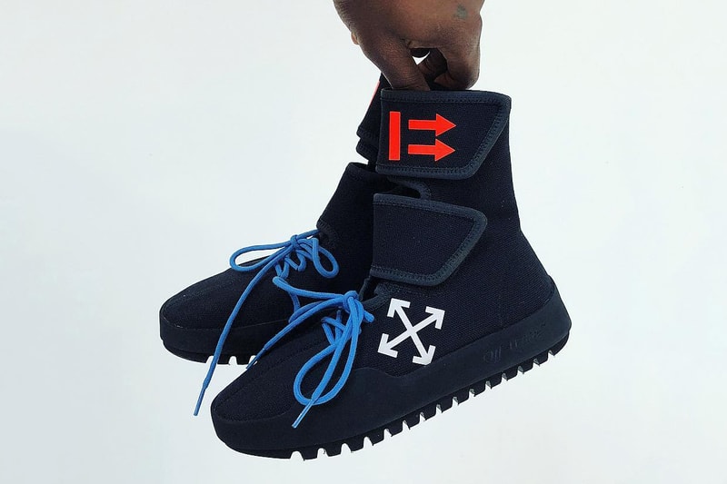 Off White Fall Winter 2018 CST 001 Sneaker Tease virgil abloh instagram 2018 february 26