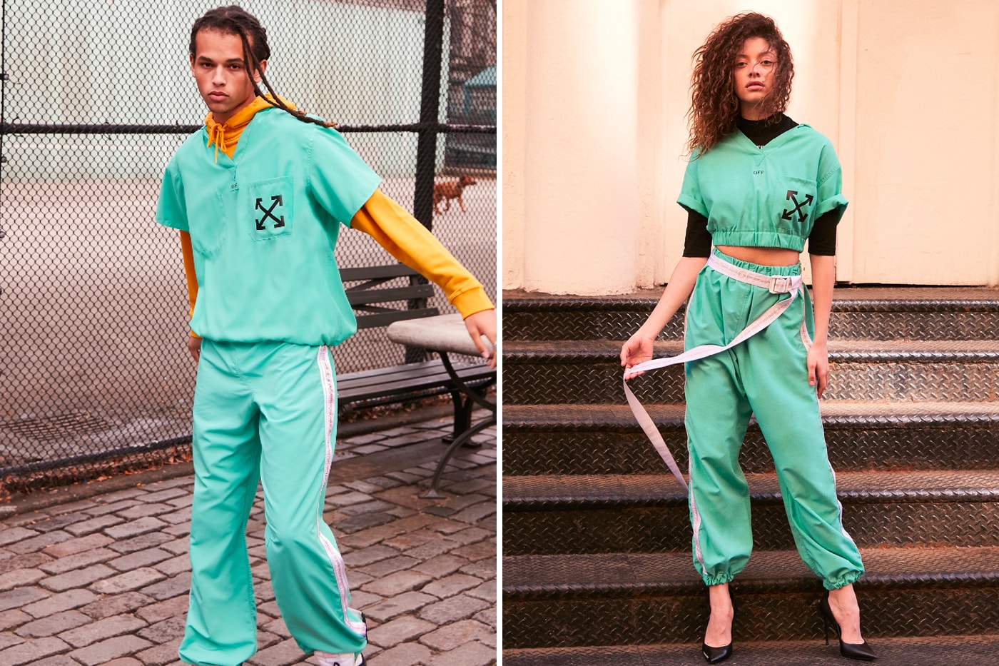 Off-White Equinox Cancer Research The Scrubs Sweatsuit