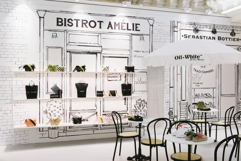 Off-White™ Le Bon Marche Parisian Cafe Fashion Week Survival Kit