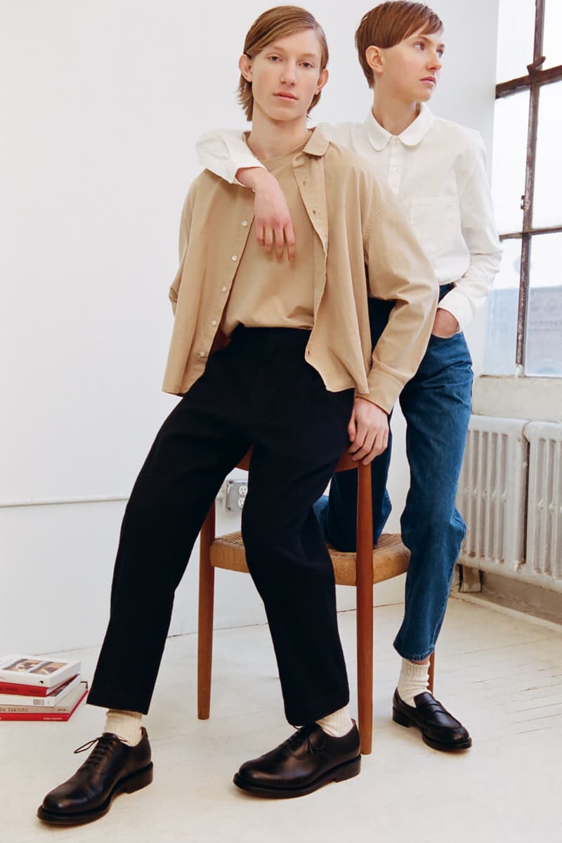 Olderbrother 2018 fall winter staycation Collection lookbook portland Oregon ethical sustainable fashion upcycle denim
