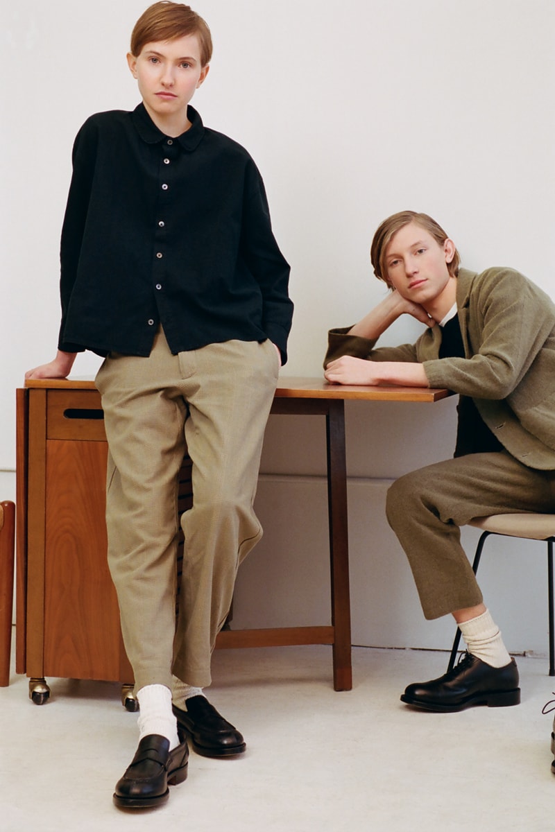 Olderbrother 2018 fall winter staycation Collection lookbook portland Oregon ethical sustainable fashion upcycle denim
