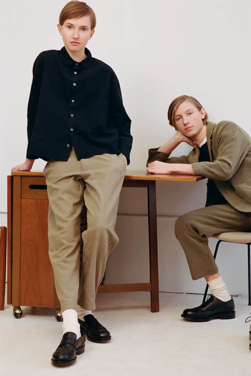 Olderbrother 2018 fall winter staycation Collection lookbook portland Oregon ethical sustainable fashion upcycle denim