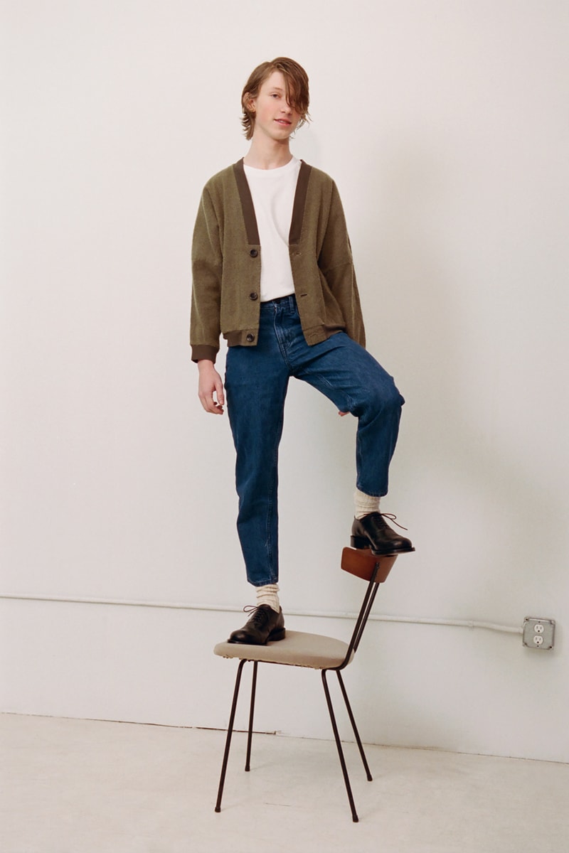 Olderbrother 2018 fall winter staycation Collection lookbook portland Oregon ethical sustainable fashion upcycle denim