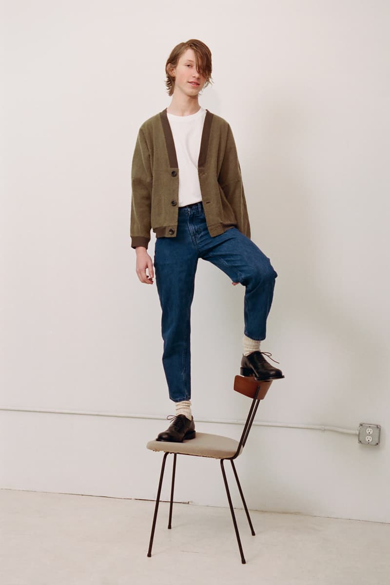 Olderbrother 2018 fall winter staycation Collection lookbook portland Oregon ethical sustainable fashion upcycle denim