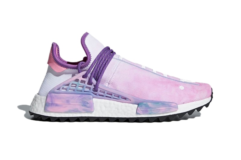 Pharrell Williams adidas originals NMD Hu Holi Festival Pack Tie Dye Purple Green Black Orange
