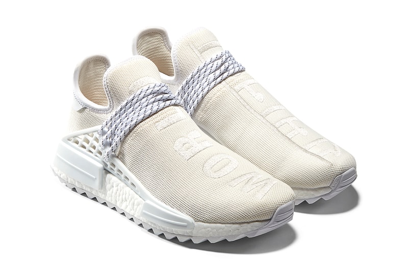 Pharrell Williams adidas Originals "Blank Canvas" Holi Stan Smith Hu NMD Trail Tennis Hu PK Primeknit
